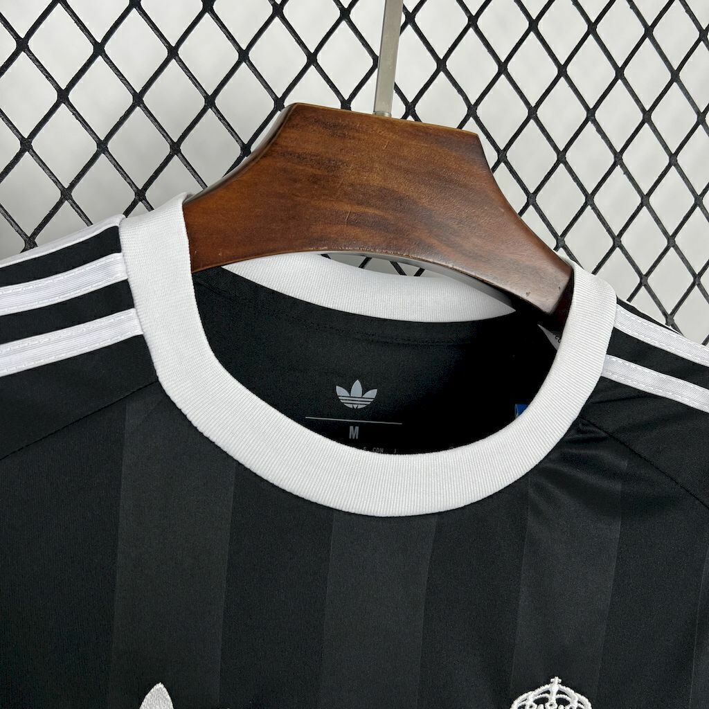 Camisa Real Madrid black 25/26 - Torcedor Adidas Masculina