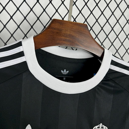Camisa Real Madrid black 25/26 - Torcedor Adidas Masculina