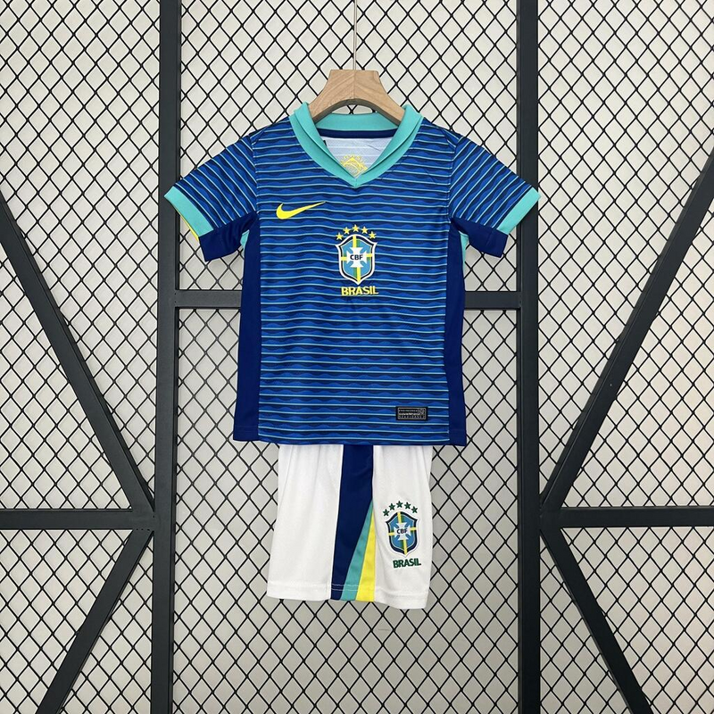 Brasil kit infantil 2024 azul