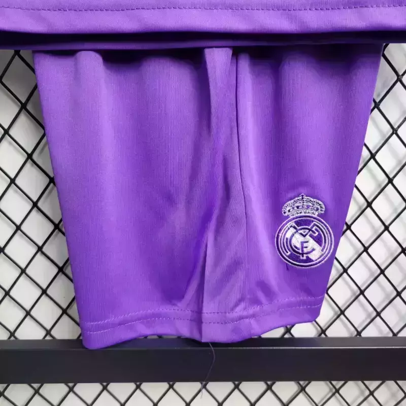 Real Madrid kit infantil 16/17 Roxo