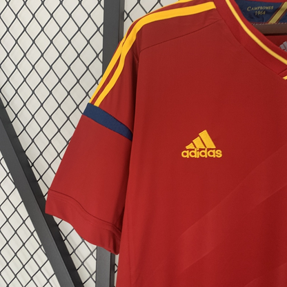 Camisa Espanha retro 2012 home