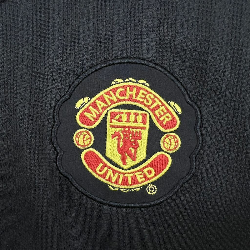 Manchester United retrô 2007/08 - preta