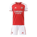 Kit Infantil Arsenal I 25/26 - Adidas - Vermelho e branco