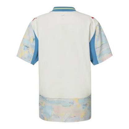 Camisa Red Bull Salzburg Edição especial Mundial de Clubes I 25/26 - Torcedor Puma Masculina - Branca e azul