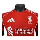 Camisa Liverpool I 24/25 - Jogador Adidas Masculina - Vermelha com detalhes em branco