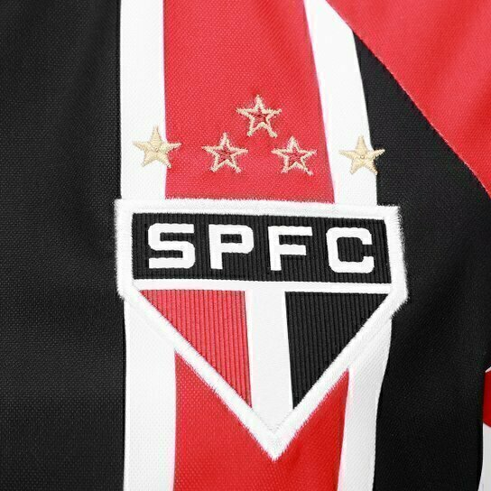 Camisa São Paulo II 25/26 - Torcedor New Balance Masculina - Vermelha e preta