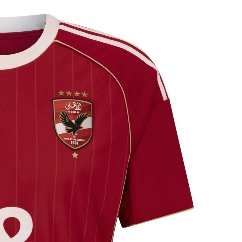 Camisa Al-Ahly I 25/26 - Torcedor Adidas Masculina - Vermelha