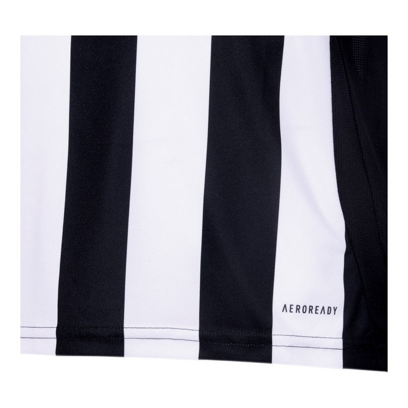 Camisa Atlético Mineiro I 25/26 - Torcedor Adidas Masculina - Preta com listras brancas com detalhes em amarelo