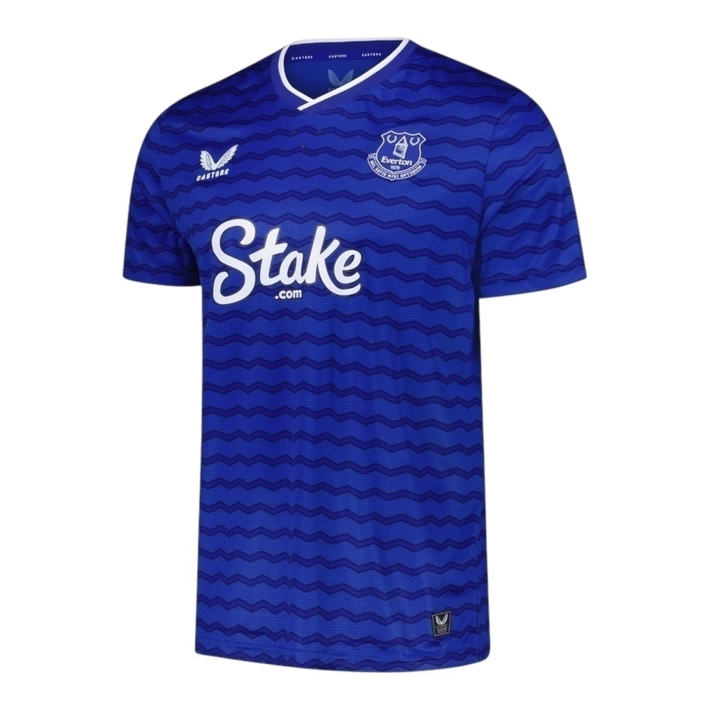 Camisa Everton I 25/26 - Torcedor Castore Masculina - Azul