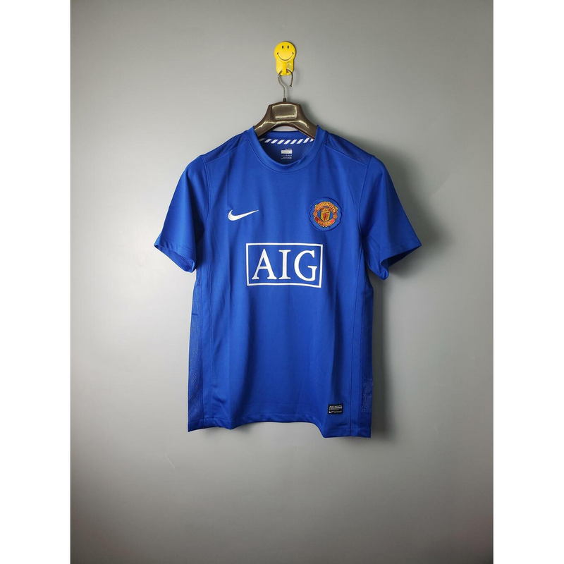 Manchester United retrô 2007/08 - Azul