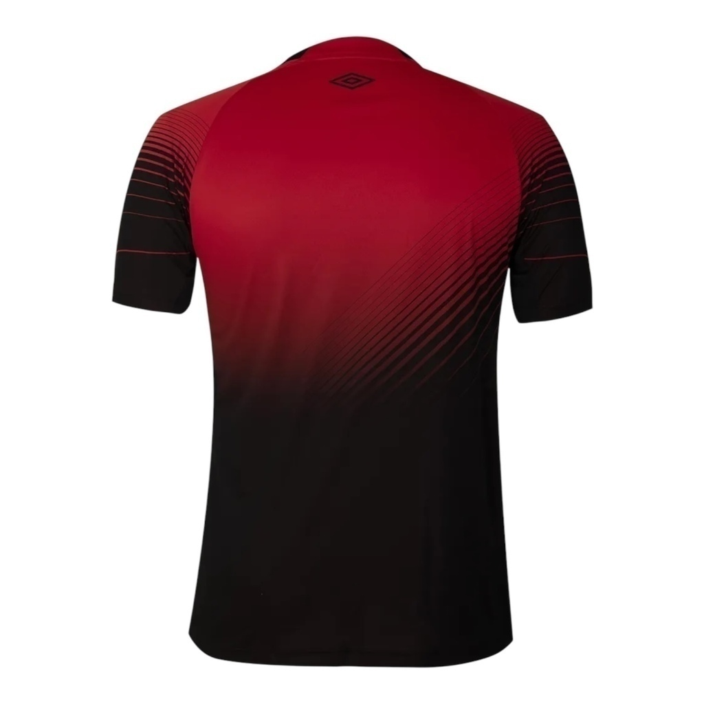 Camisa Athletico Paranaense I 25/26 - Torcedor Umbro Masculina - Vermelha e preta