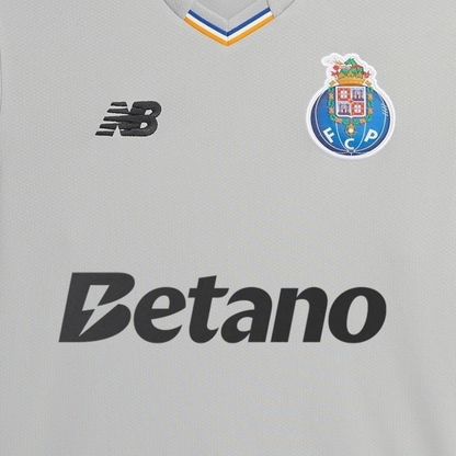 Camisa Porto Edição especial Mundial de Clubes II 25/26 manga longa - Torcedor New Balance Masculina - Cinza