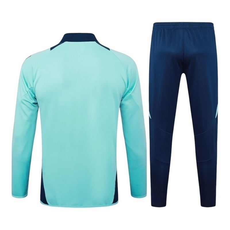 Conjunto Manchester United Treino 25/26 - Masculino Adidas - Azul