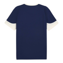 Camisa Seleção Portugal Treino 25/26 - Torcedor Puma Masculina - Azul com detalhes em branco