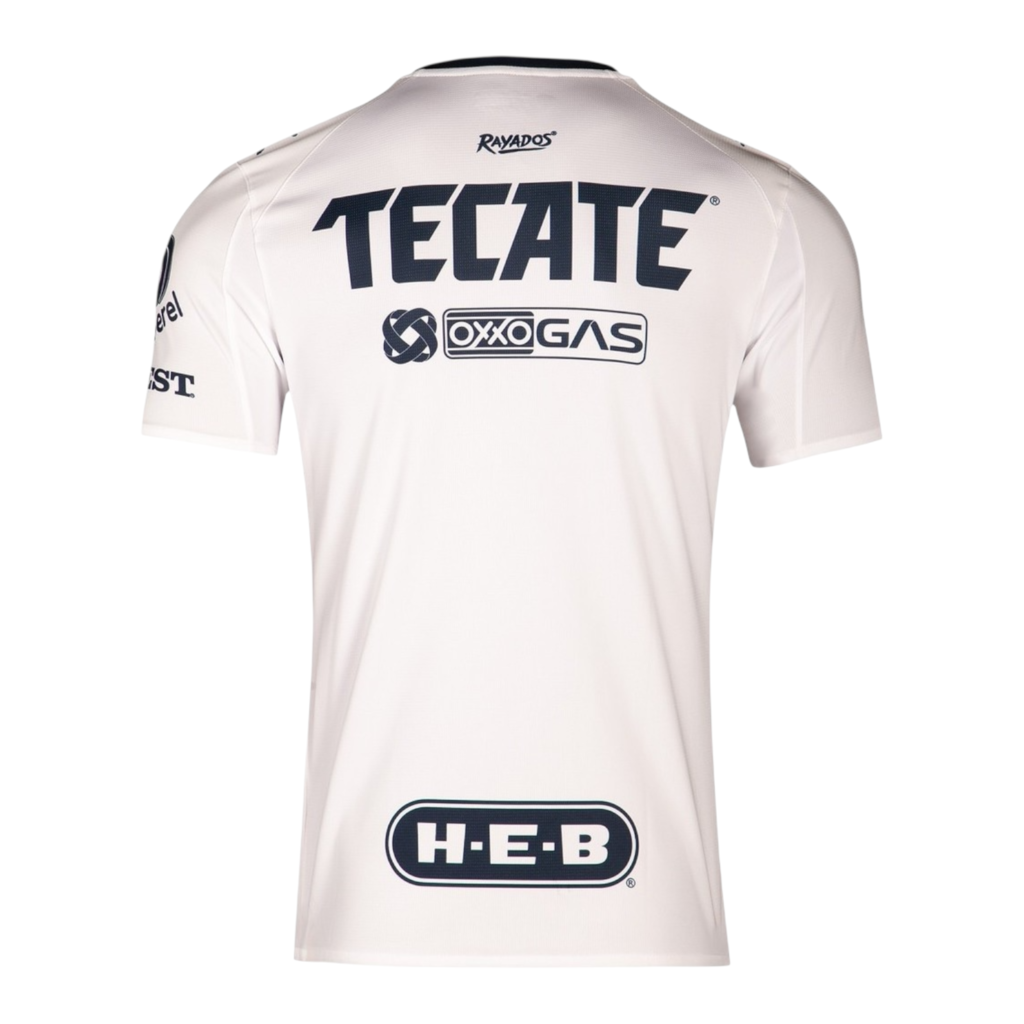 Camisa Monterrey II 25/26 - Torcedor Puma Masculina - Branca e azul