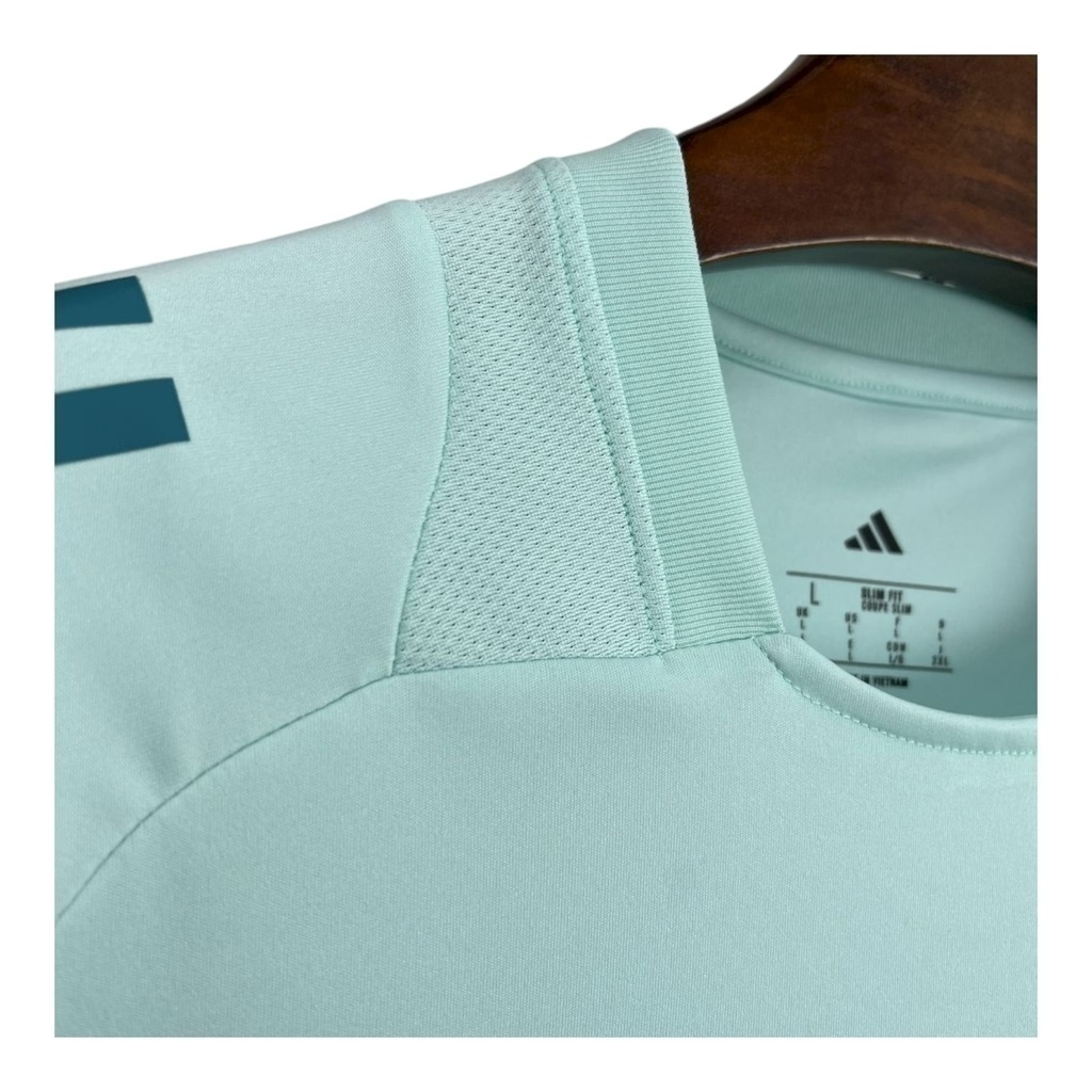 Camisa Cruzeiro Treino 25/26 - Torcedor Adidas Masculina - Azul Turquesa