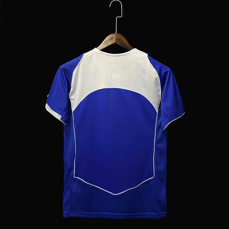 Camisa Brasil retro 04 azul Pentacampeão