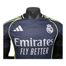 Camisa Real Madrid II 25/26 - Jogador Adidas Masculina - Azul com detalhes em amarelo