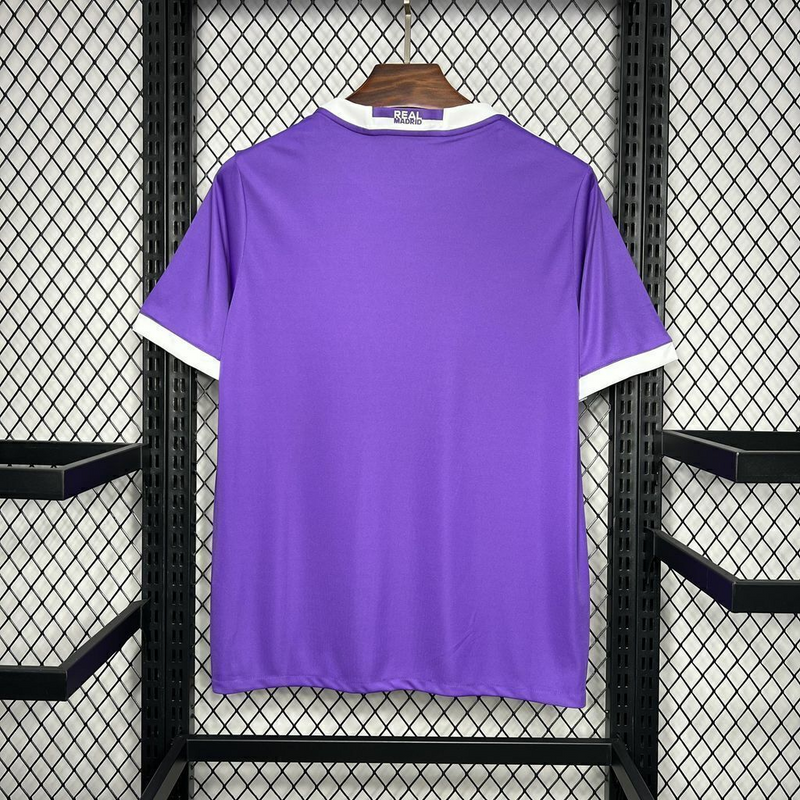 Real Madrid retrô 2016/17 roxa