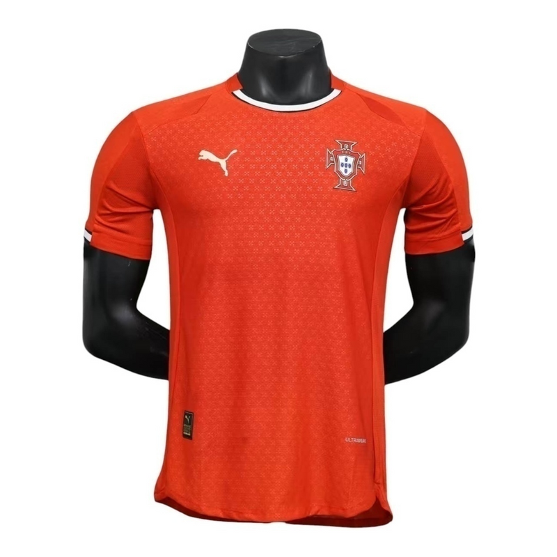 Camisa Seleção Portugal I 25/26 - Jogador Puma Masculina - Vermelha