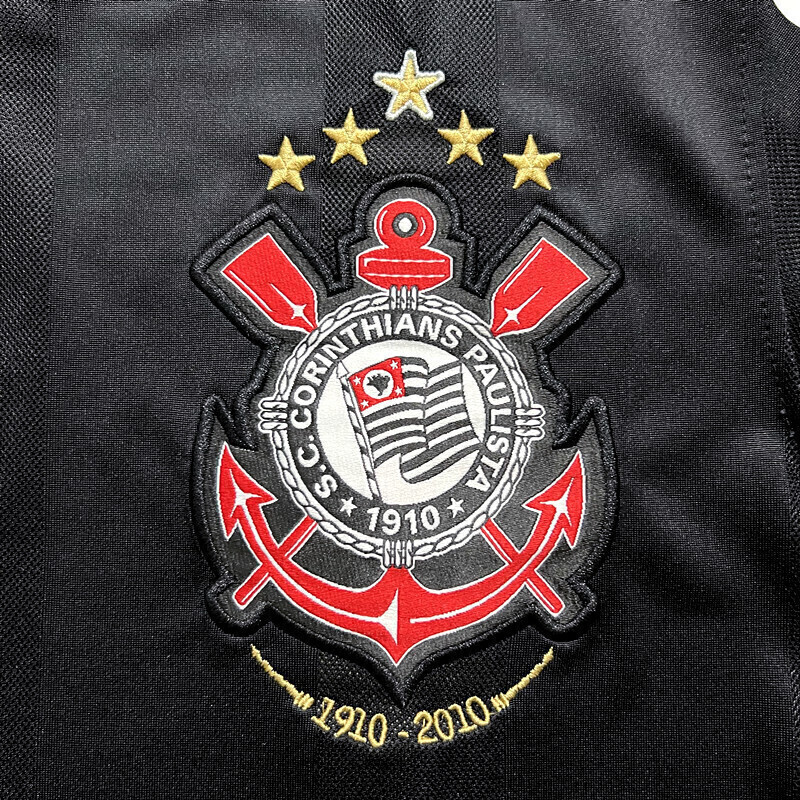 Camisa Corinthians Retro 2010 preta