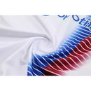 Kit Treino adulto - Camisa e Shorts - Barcelona Nike 24/25 - Branco e azul