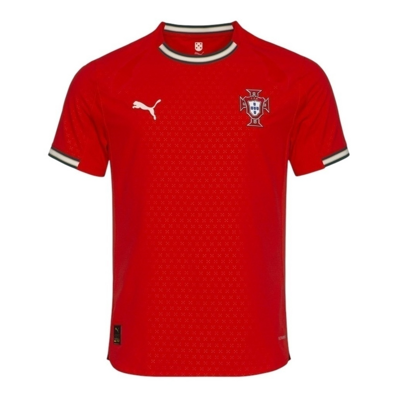 Camisa Seleção Portugal I 25/26 - Torcedor Puma Masculina - Vermelha