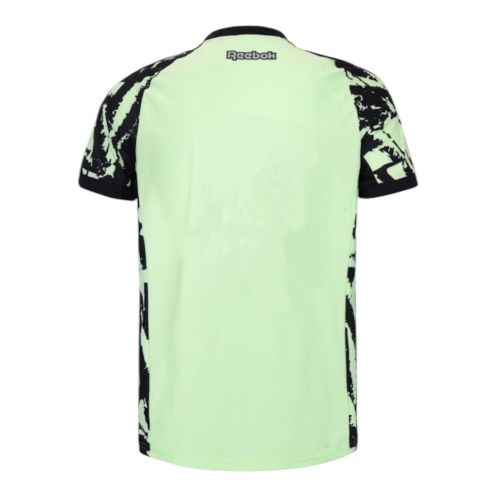 Camisa Botafogo Fourth Goleiro 25/26 - Torcedor Reebok Masculina - Verde com detalhes em preto e Com Patrocínio