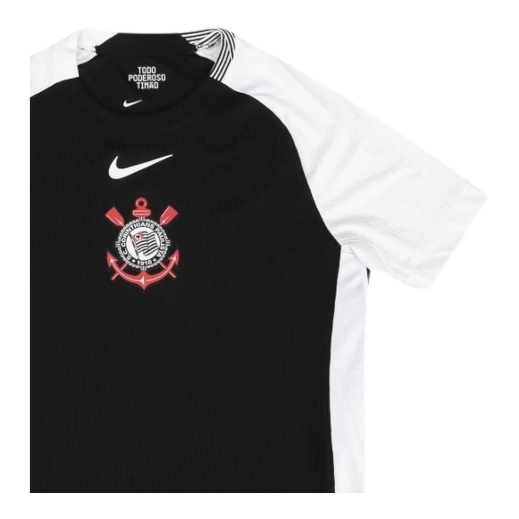 Camisa Corinthians II 25/26 - Torcedor Nike Masculina - Preta e branca