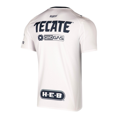 Camisa Monterrey II 25/26 - Torcedor Puma Masculina - Branca e azul