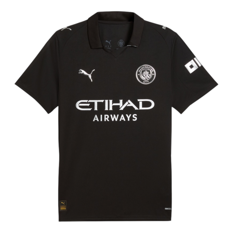 Camisa Manchester City II 25/26 - Torcedor Puma Masculina - Preta