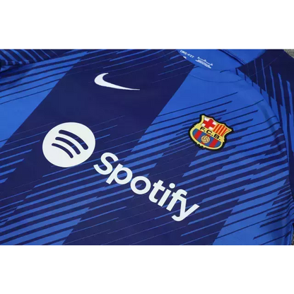 Kit Treino adulto - Camisa e Shorts - Barcelona Nike 23/24 - Azul