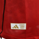 Camisa Manchester United I 25/26 manga longa - Jogador Adidas Masculina - Vermelha com detalhes em preto