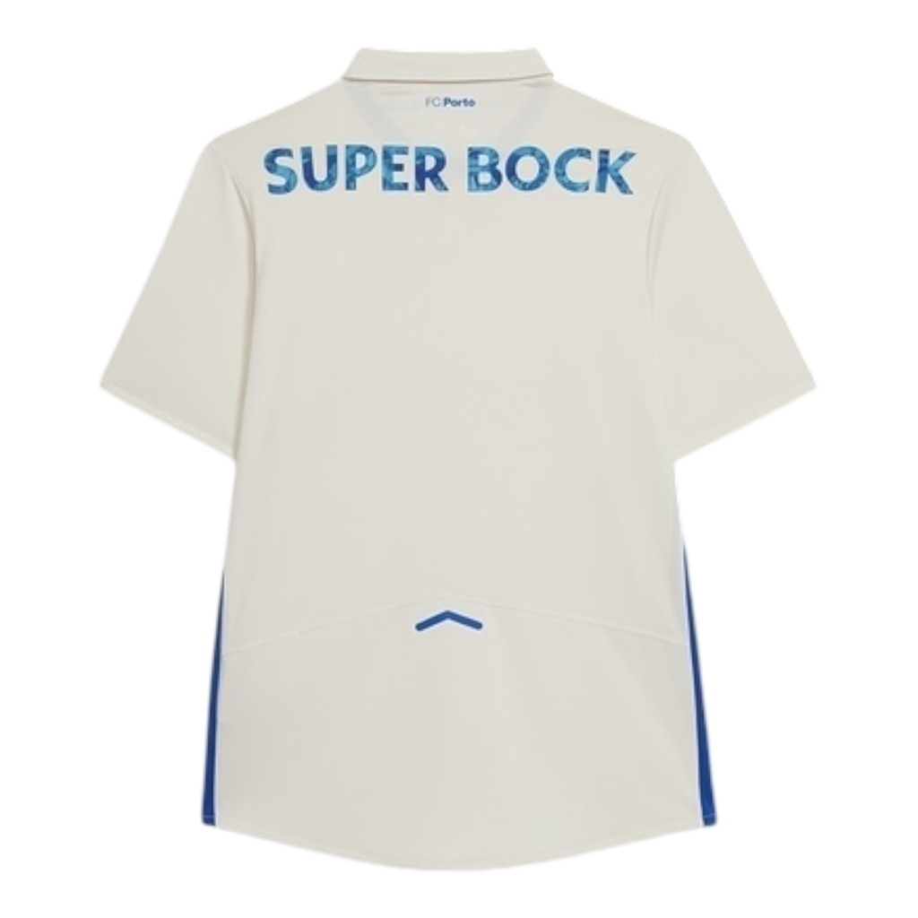 Camisa Porto III 25/26 - Torcedor New Balance Masculina - Branca com detalhes em azul