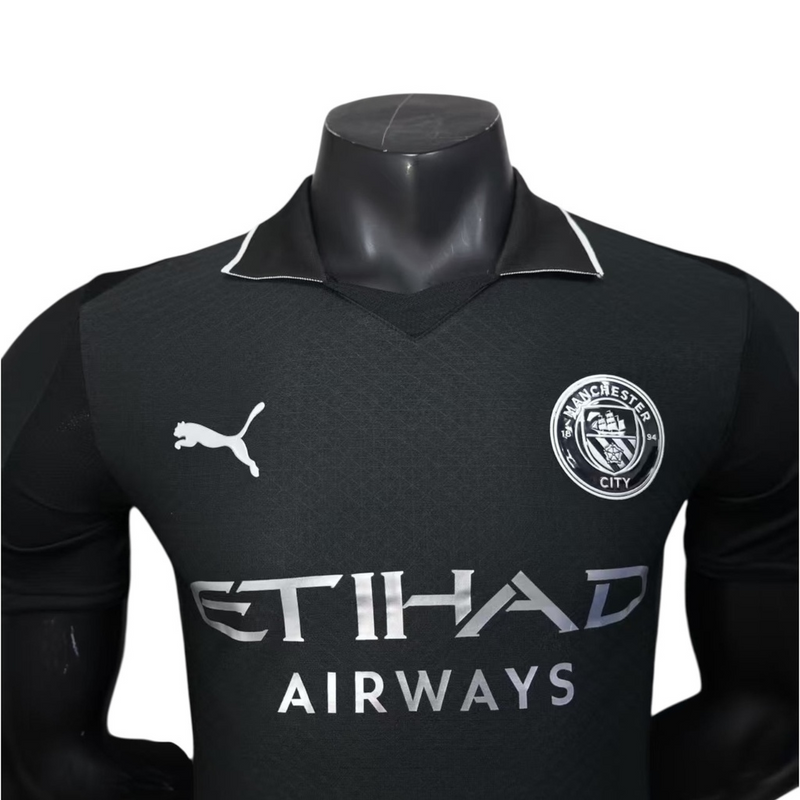 Camisa Manchester City II 25/26 - Jogador Puma Masculina - Preta