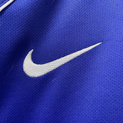 Camisa Brasil retro 04 azul Pentacampeão