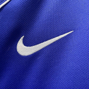 Camisa Brasil retro 04 azul Pentacampeão