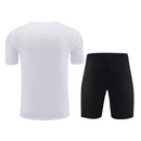 Kit Treino adulto - Camisa e Shorts - Paris Saint-Germain Nike 23/24 - Preto e branco
