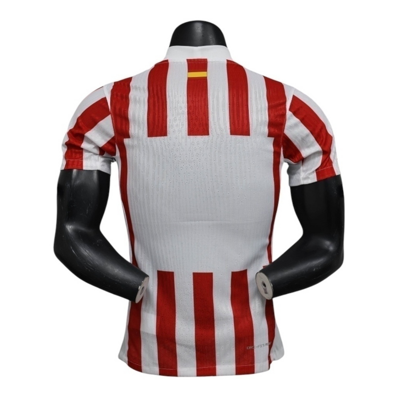 Camisa Atlético de Madrid I 25/26 - Jogador Nike Masculina - Branca e vermelha