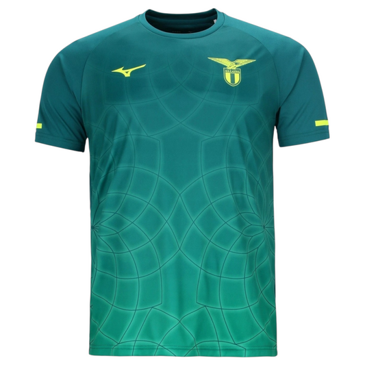 Camisa Lazio Treino 25/26 - Torcedor Mizuno Masculina - Verde