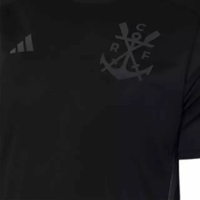 Flamengo third 23 preta refletiva