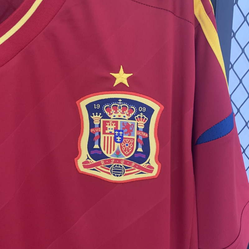 Camisa Espanha retro 2012 home