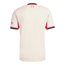 Camisa Liverpool II 25/26 - Torcedor Adidas Masculina - Bege com detalhes em vermelho e preto