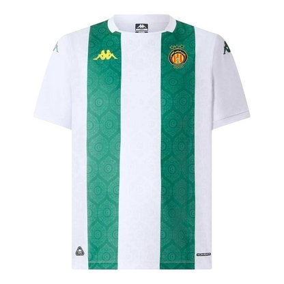 Camisa Espérance de Tunis II 25/26 - Torcedor Kappa Masculina - Branca e verde