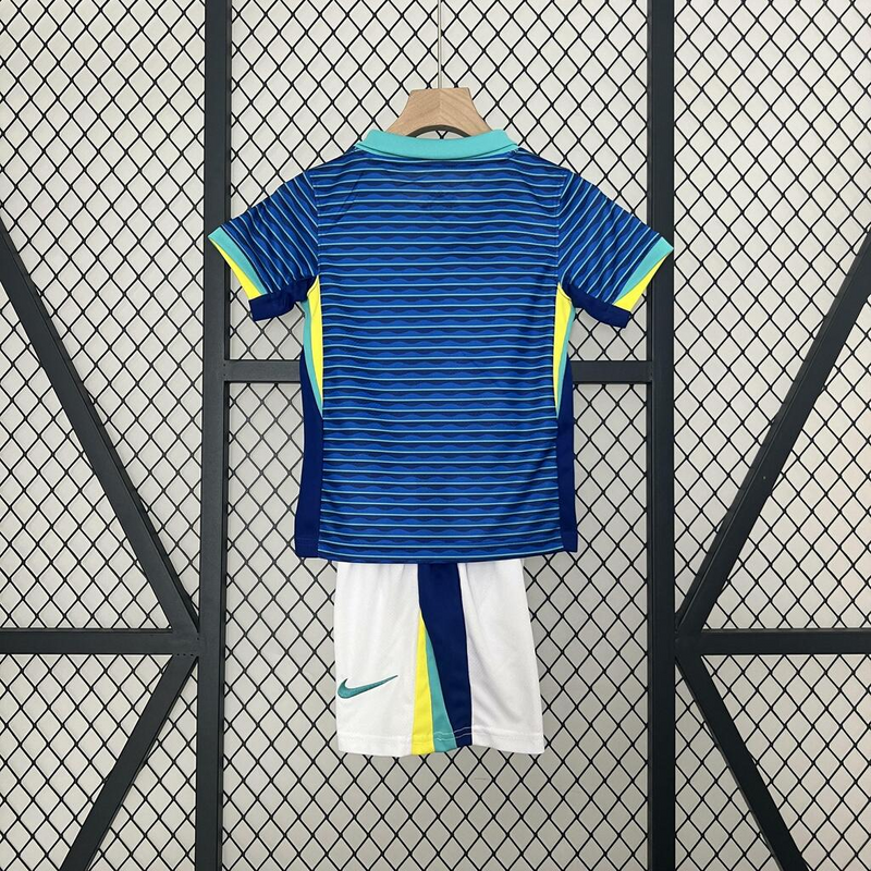 Brasil kit infantil 2024 azul
