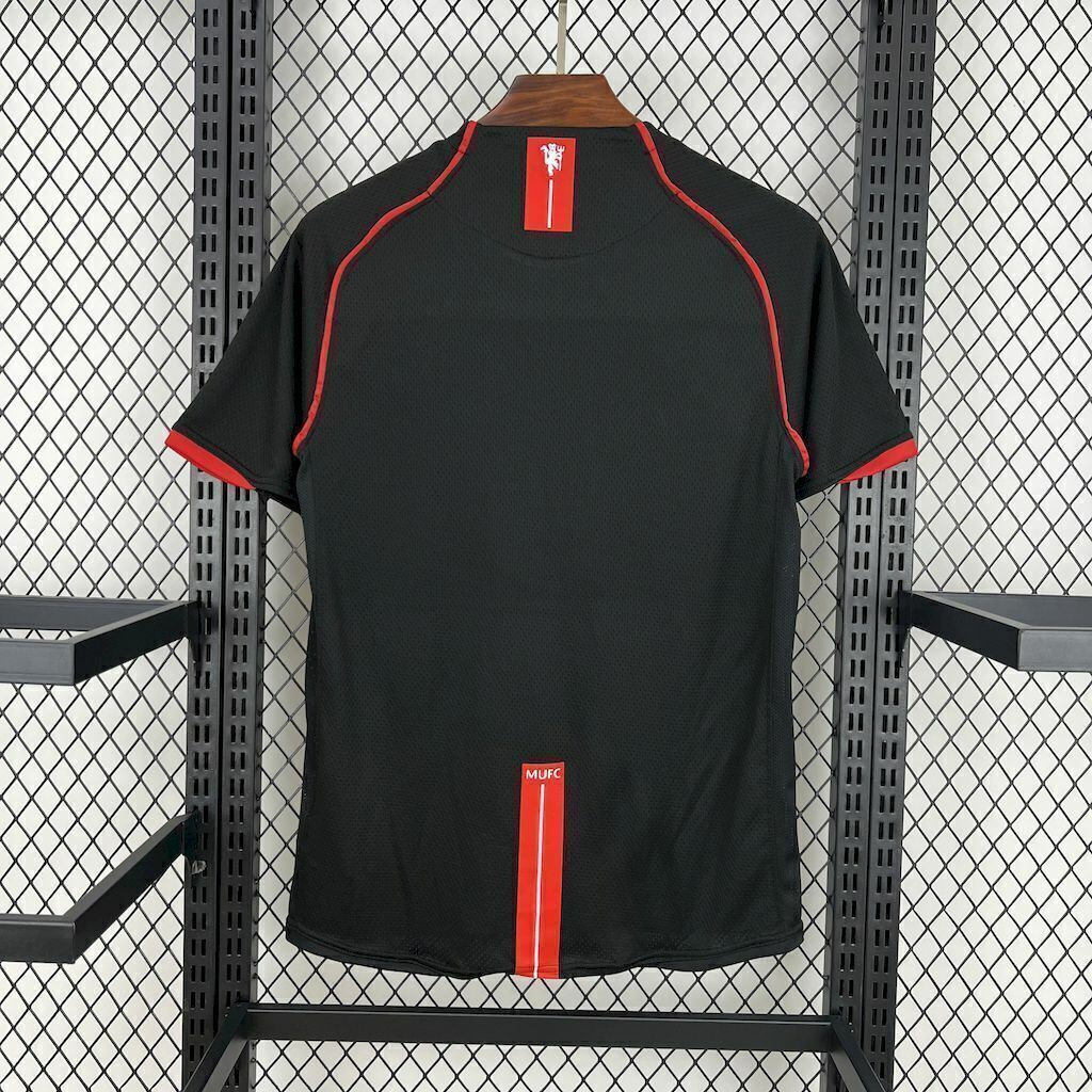 Manchester United retrô 2007/08 - preta