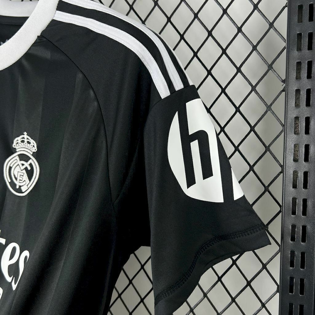 Camisa Real Madrid black 25/26 - Torcedor Adidas Masculina