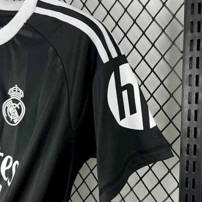 Camisa Real Madrid black 25/26 - Torcedor Adidas Masculina