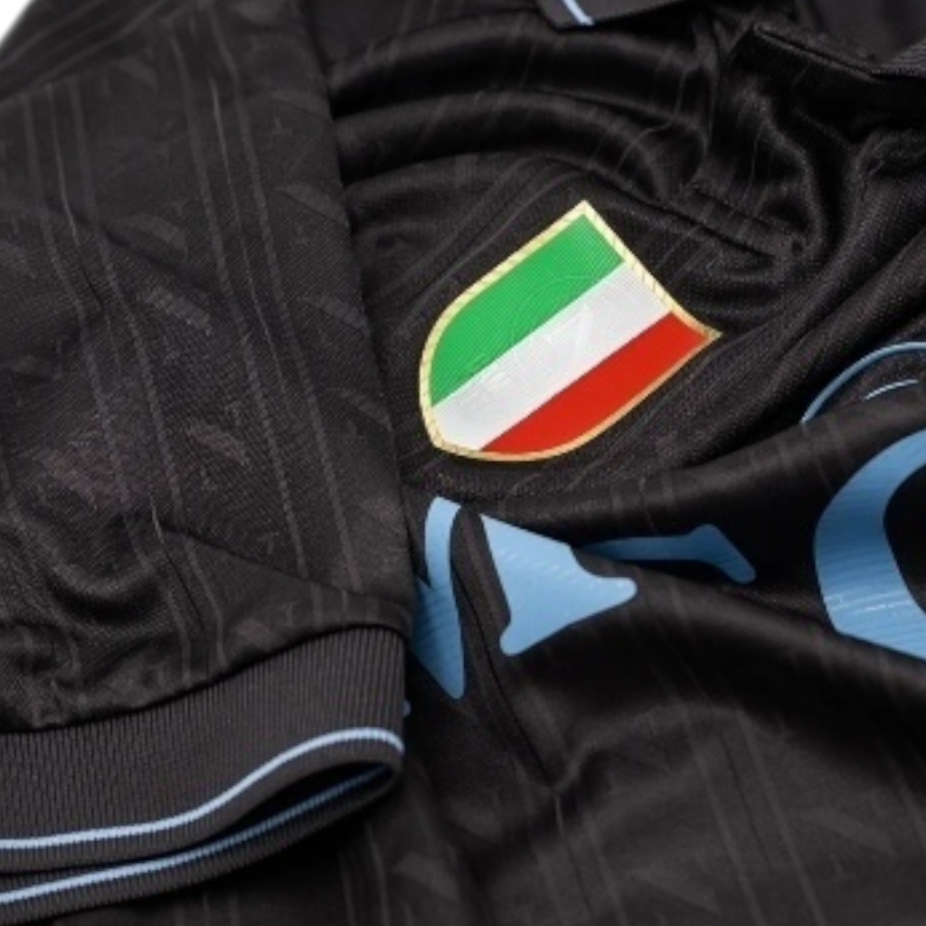 Camisa Napoli III 25/26 - Torcedor EA7 Masculina - Preta