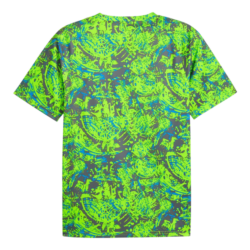 Camisa Manchester City Pré-jogo III 25/26 - Torcedor Puma Masculina - Cinza e verde